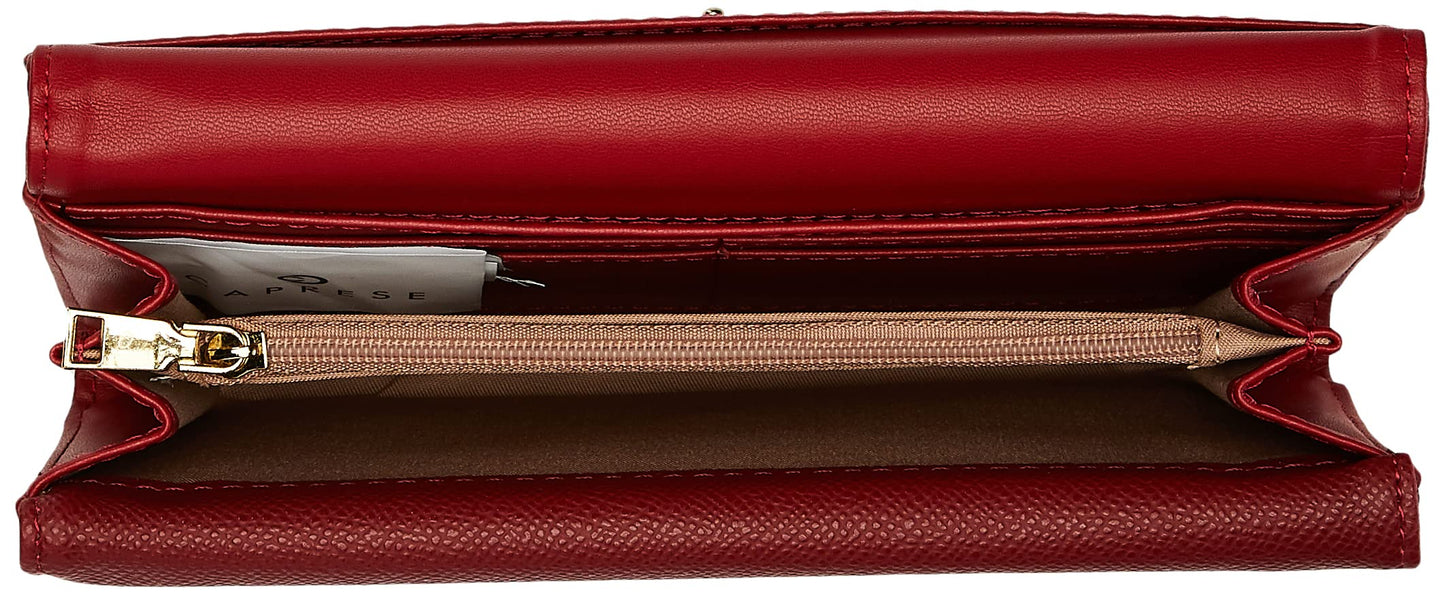 Caprese womens TARO W Medium MAROON Wallet