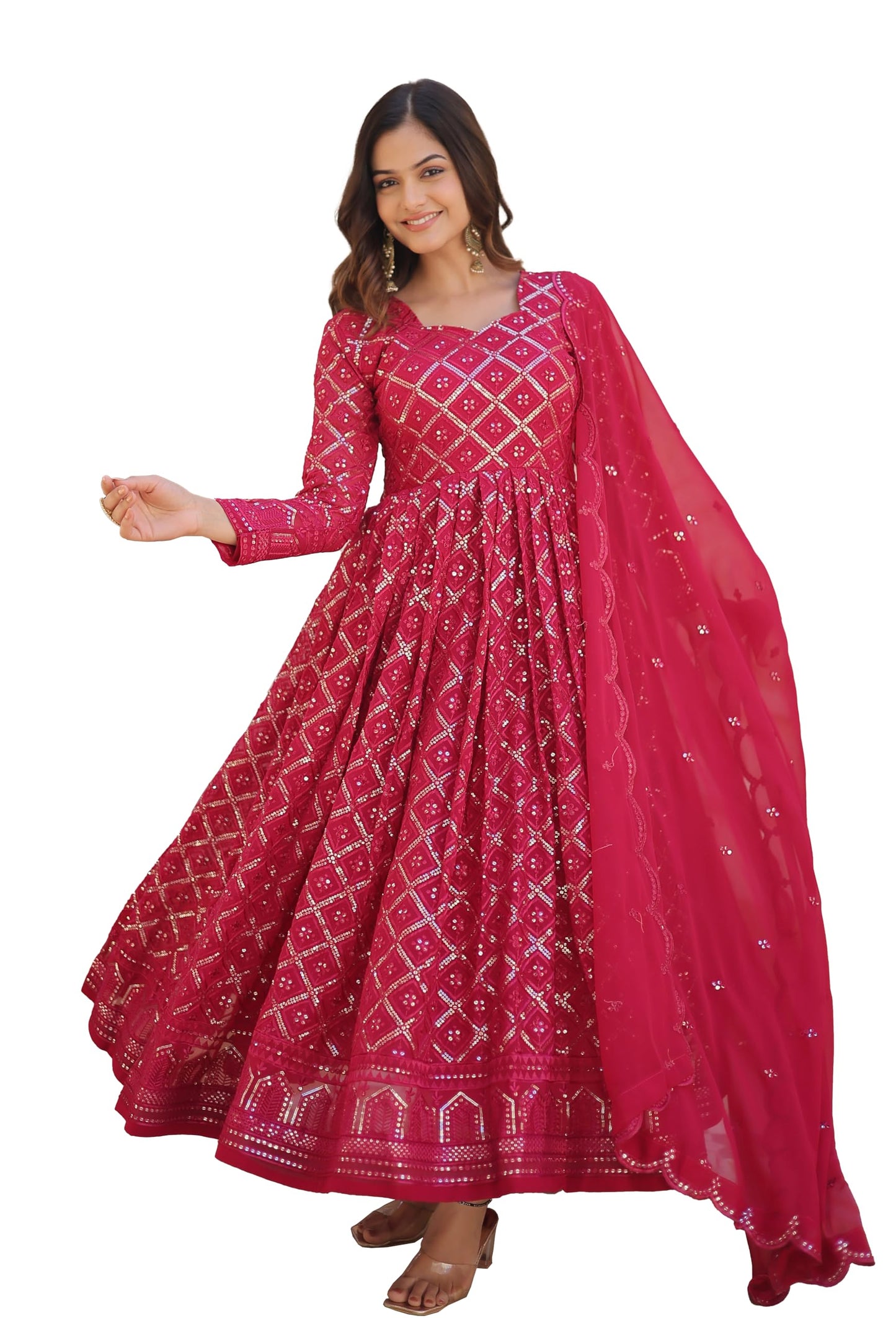 Fashion Basket Kurta with Duptta for Women Rani