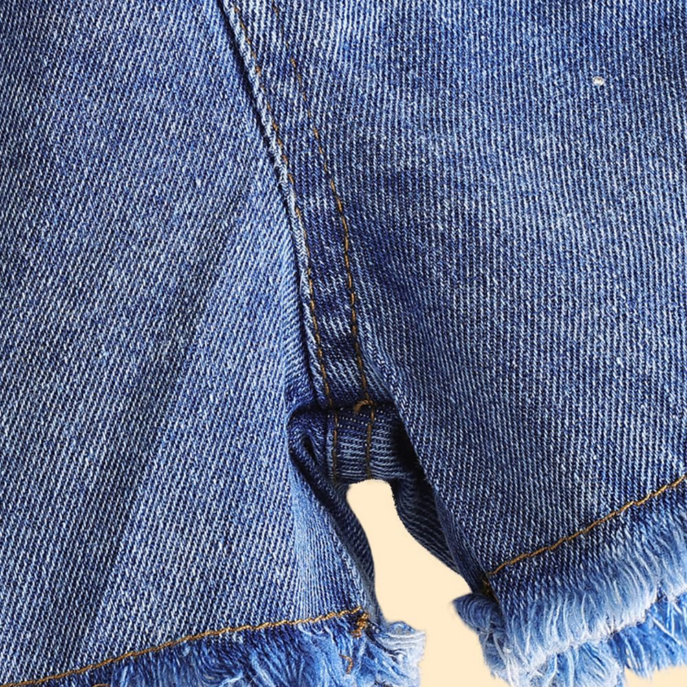 Hoscotch Girls Textured Pink Sleeveless Short Set