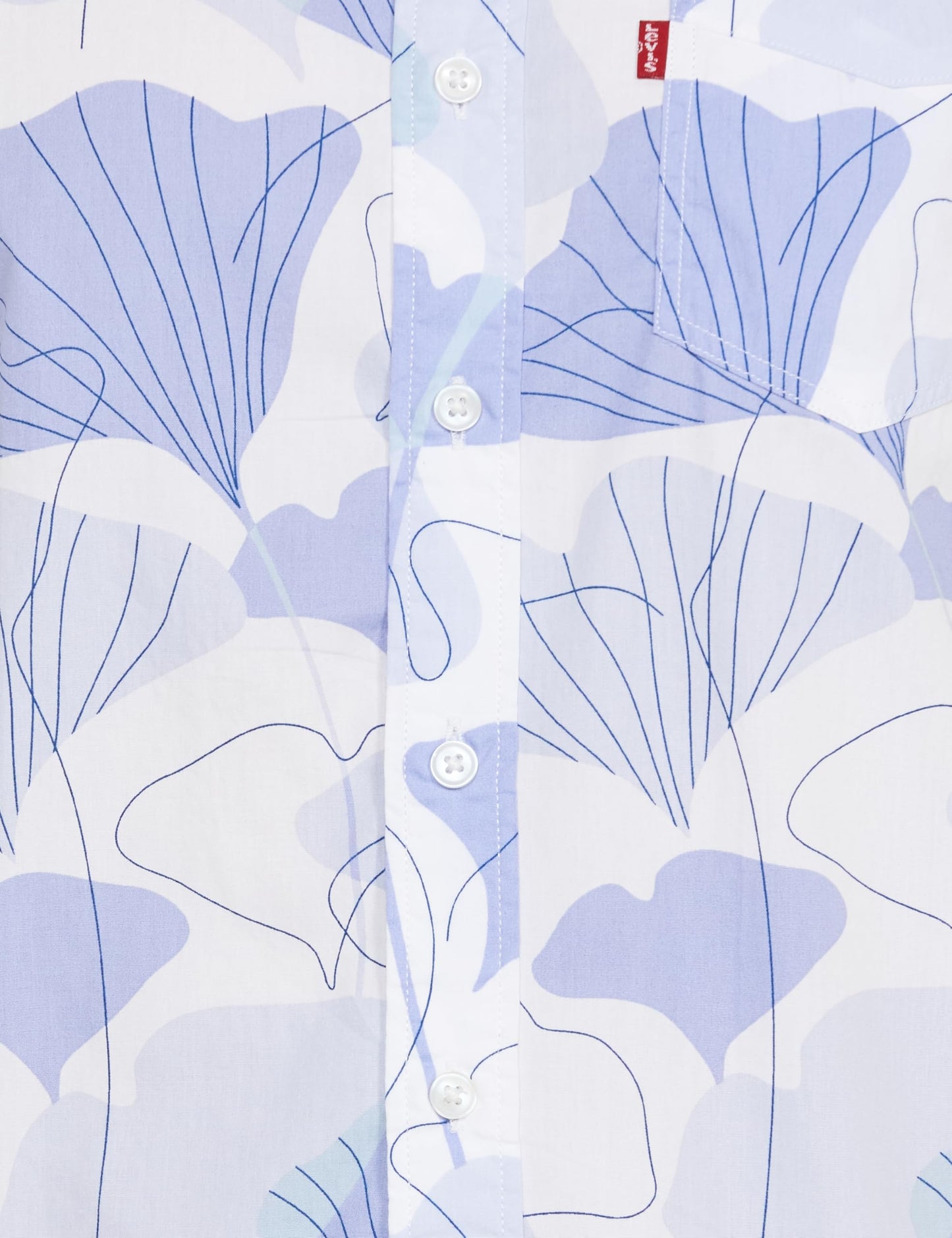 Levi's Men's Cotton Fitted Shirt (32908-0343_Bright White, Large