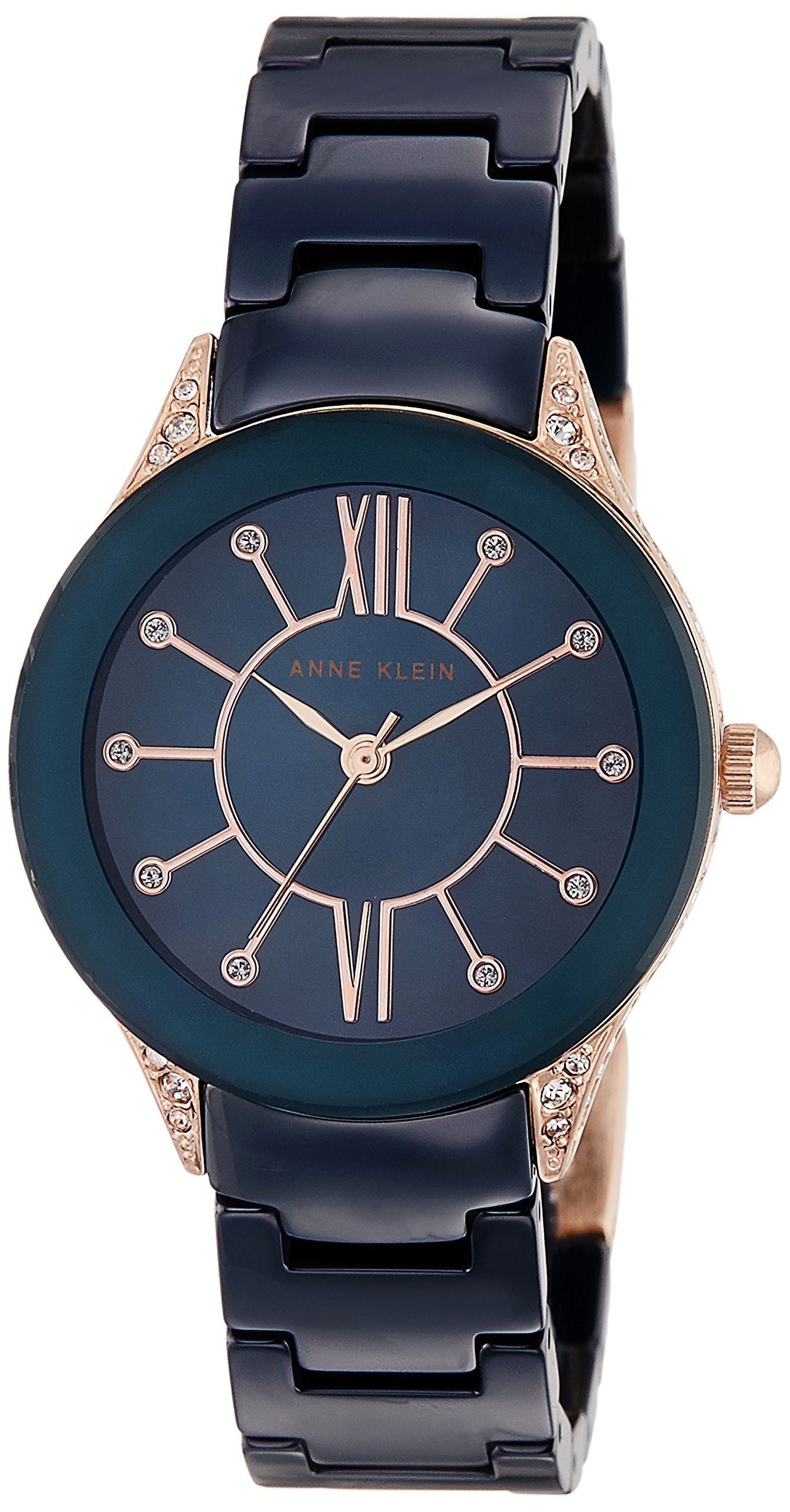 Anne Klein Analog Blue Dial Women's Watch-AK2388RGNVJ