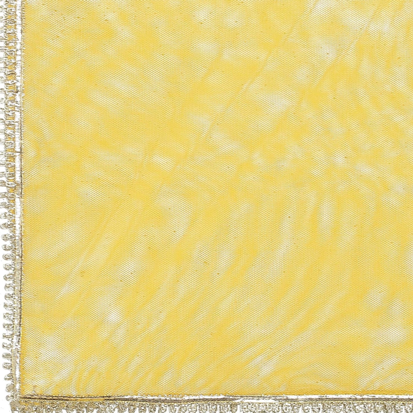 BIBA Girl Polyester Blend Embroidery Gathered Kid Salwar Suit Set (Kw5367_Yellow_15)