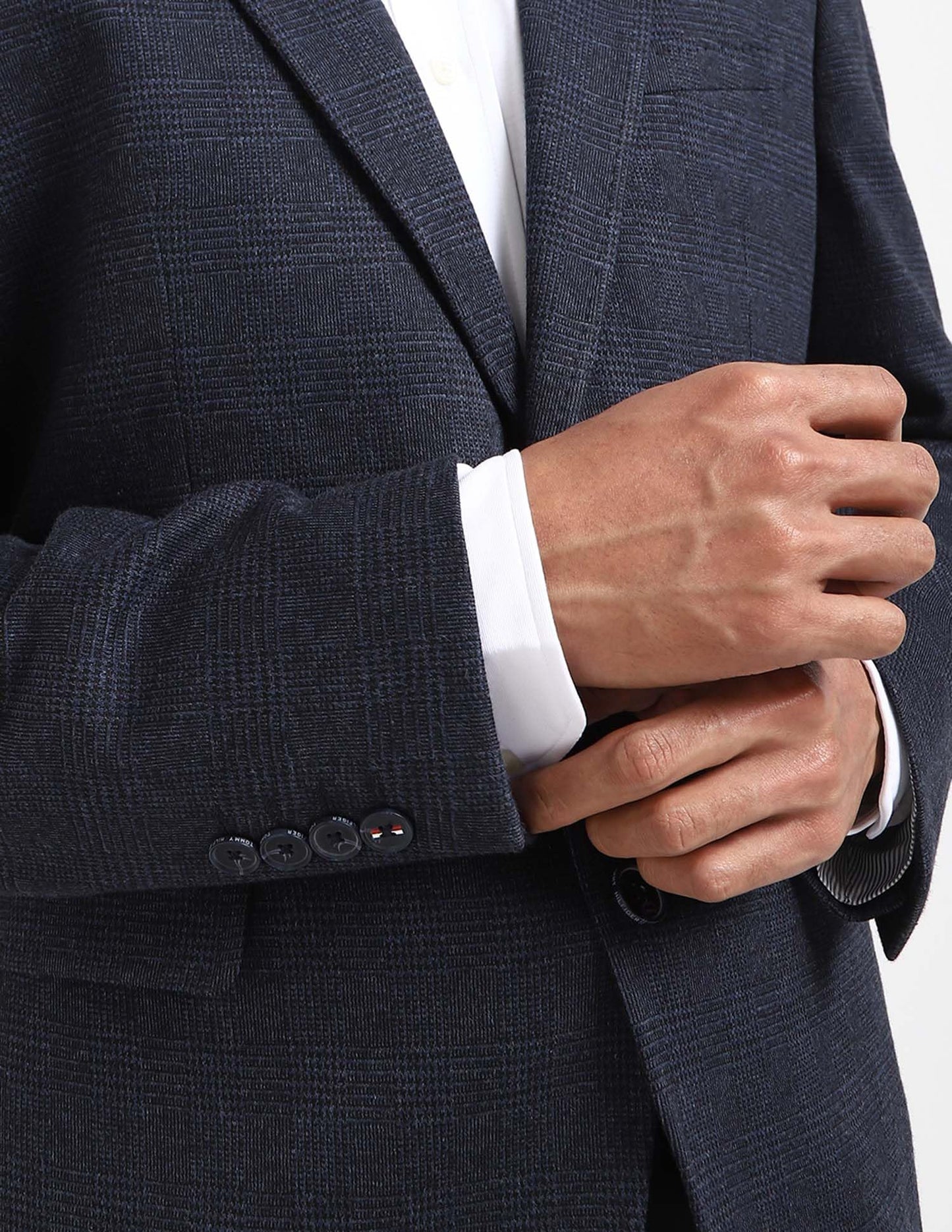 Tommy Hilfiger Mens Blue Color Blazer Regular