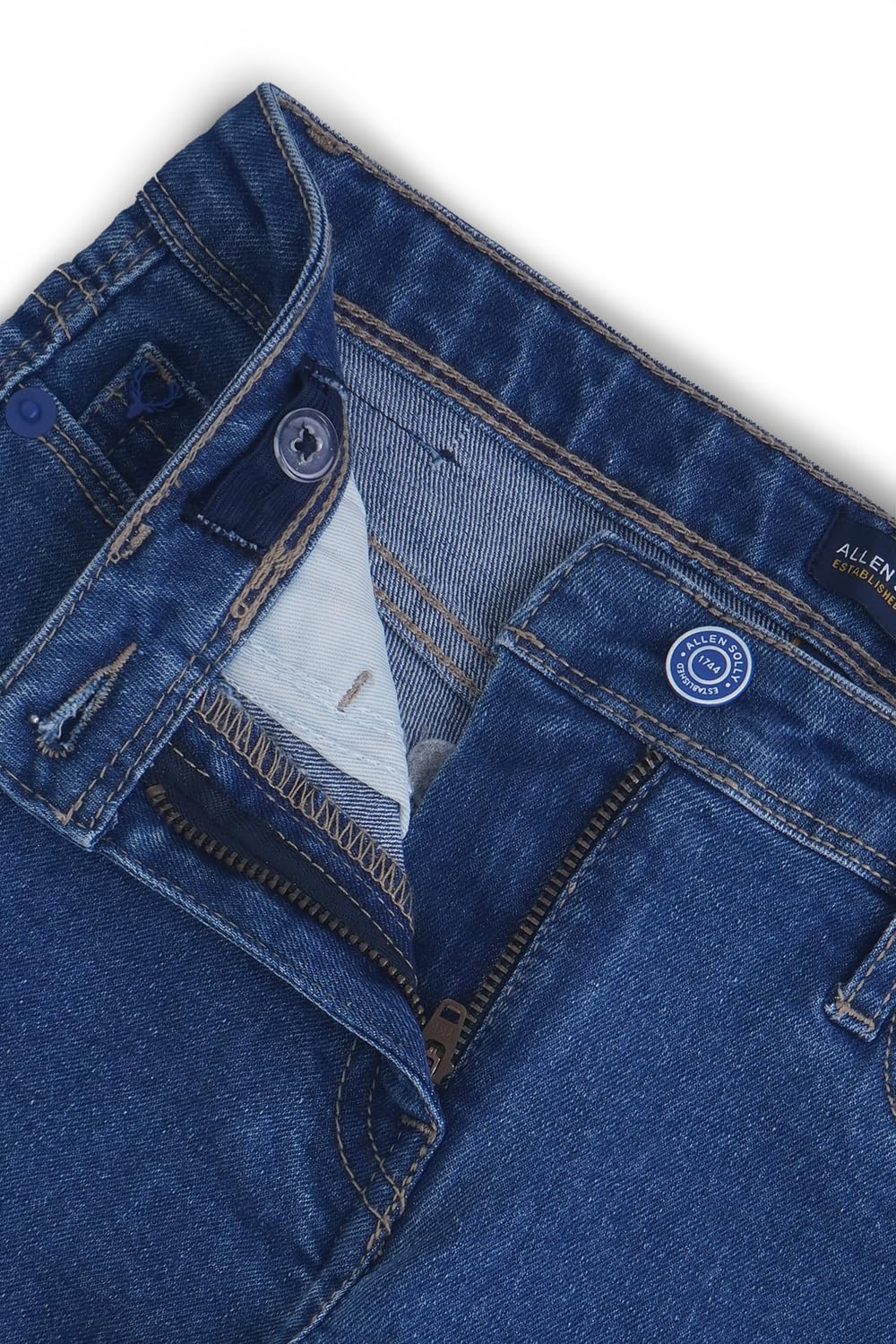 Allen Solly Girl's Regular Jeans (AGDNCSLBF95289_Blue