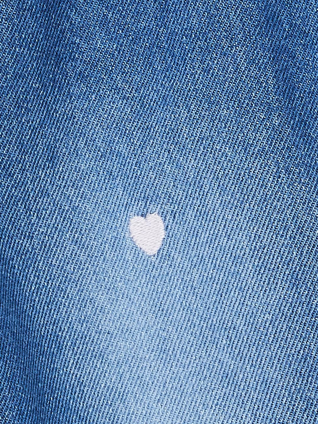 Max Girl's Regular Jeans (S725AFD01_Blue