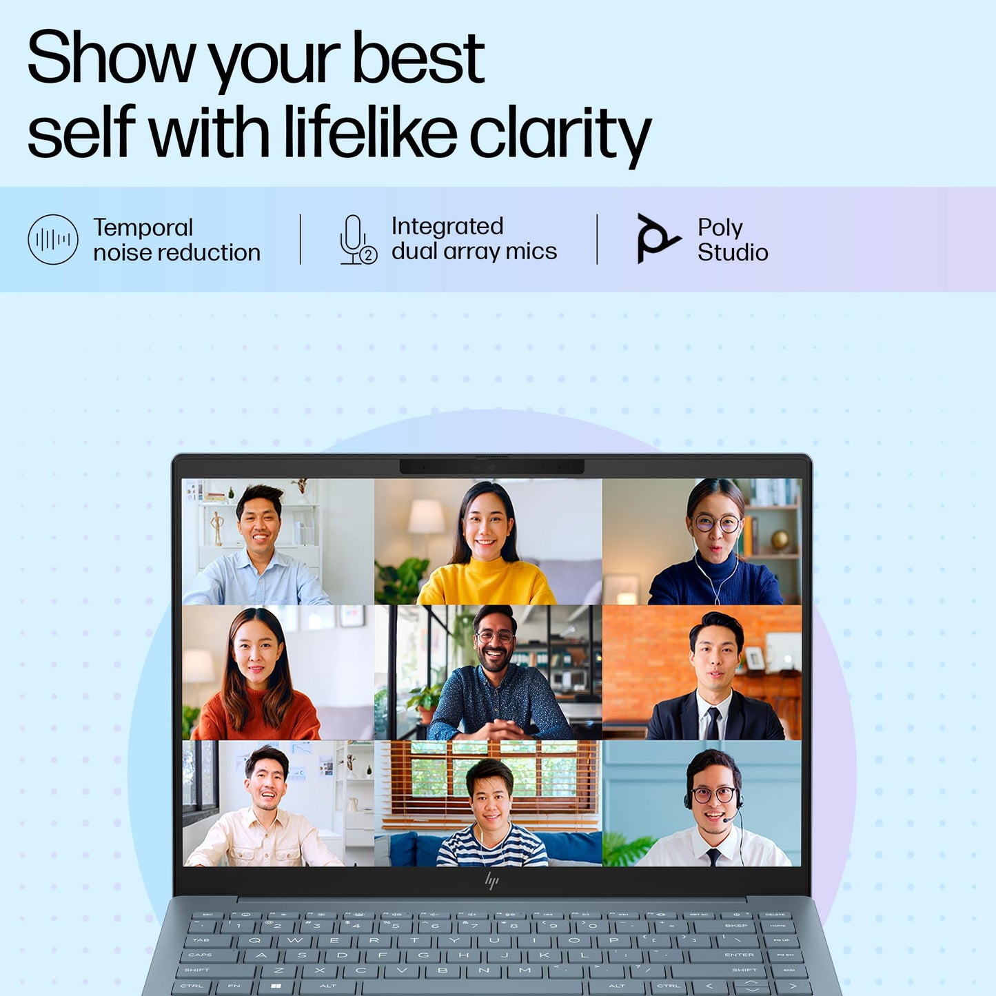 HP Pavilion AI Laptop, Intel Core Ultra 5 125H 12 Tops, (16GB LPDDR5x, 512GB SSD), WQXGA,IPS, 300 nits, 14''(35.6cm),Win 11, M365 Basic(1yr), Office Home24, Blue,1.44kg,5MP Camera w/Shutter, ew1112TU