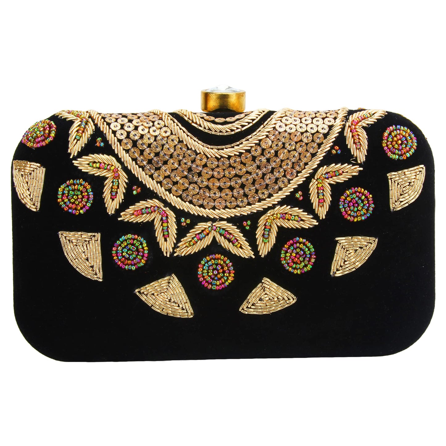 MaFs Black Women clutches For Weddings