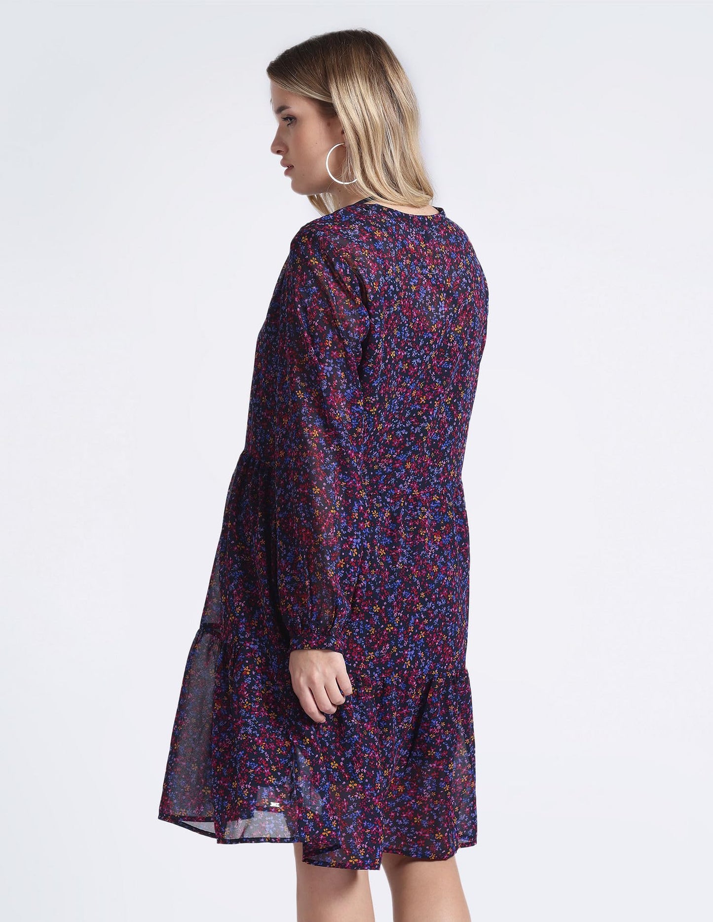 Tommy Helfiger Women Blue Color Dress (XL)