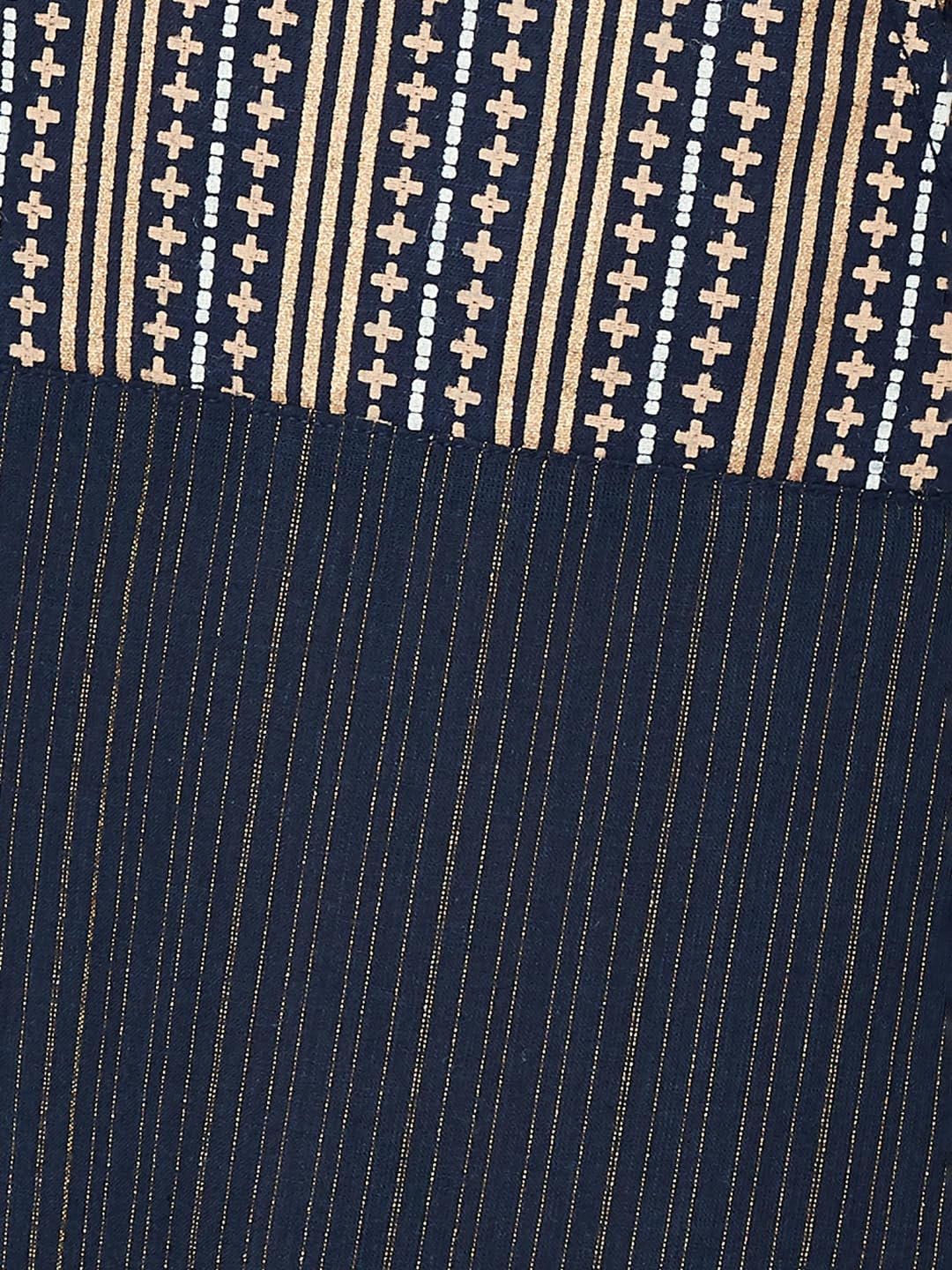 Max Women's Cotton Regular Kurta (PAPKFE24LE_Indigo