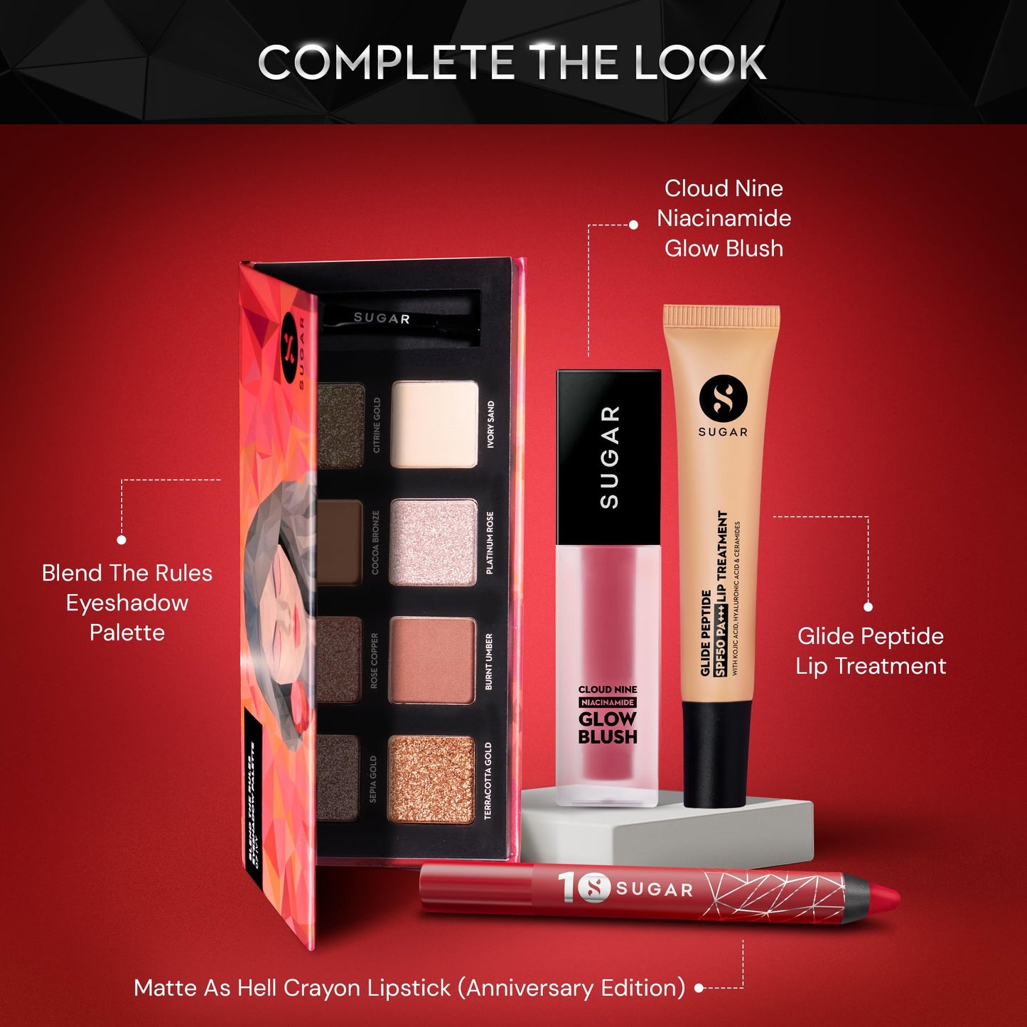 SUGAR Cosmetics Matte as Hell Crayon Lipsticks for Women | Lasts Up To 8+ Hours | Lip Crayon with Sharpener | 2.8gm - 17 Brandy Harrington (Anniversary Edition)