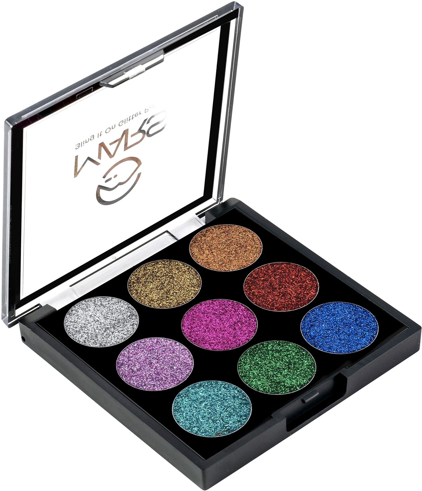 MARS Bling It On Glitter Eyeshadow Palette Shimmery Finish - 01 (Multicolor)