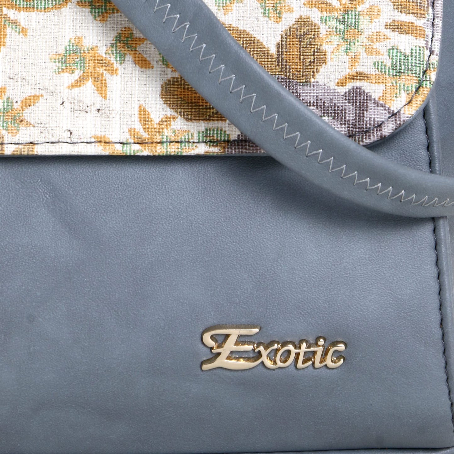 EXOTIC DualtoneSling Bag for Girls/Women (Grey)