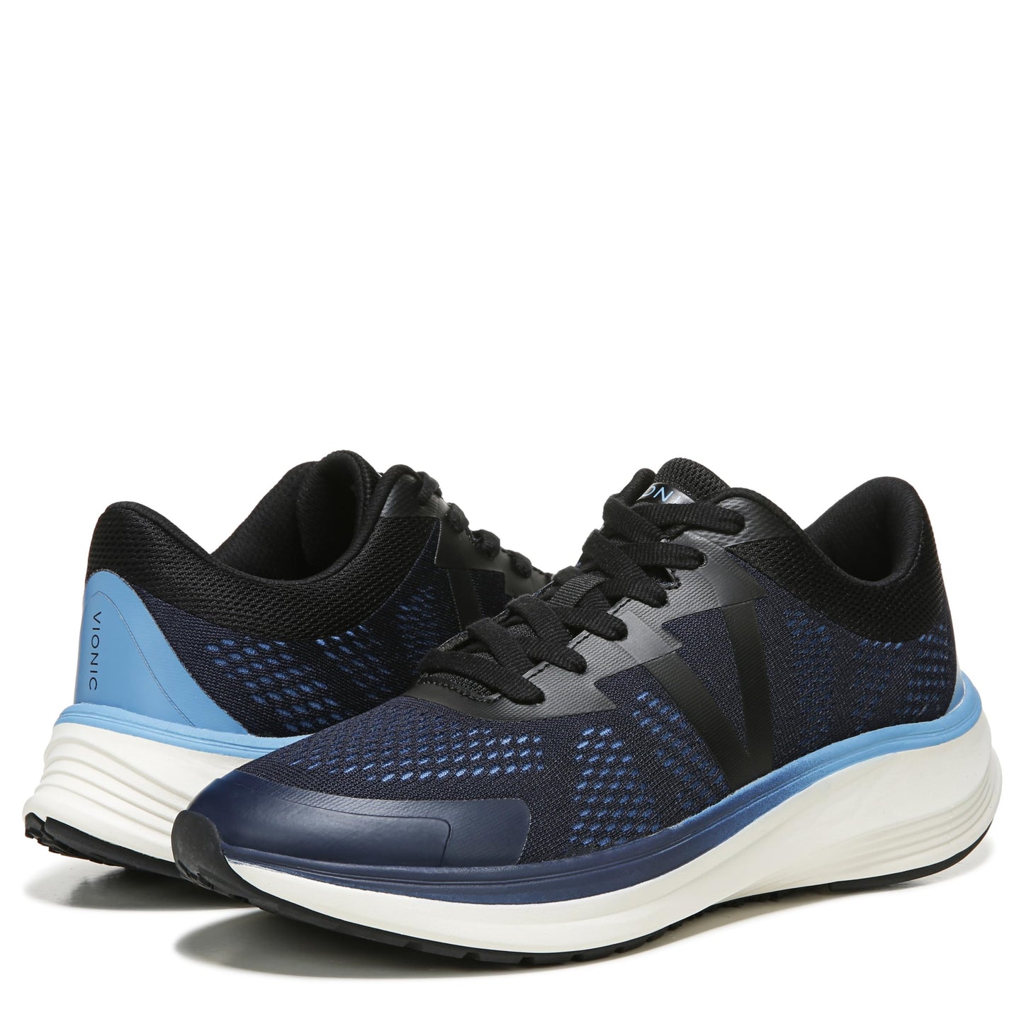 Vionic Unisex-Adult Limitless, Navy/Sky, 8 Women/8 Men