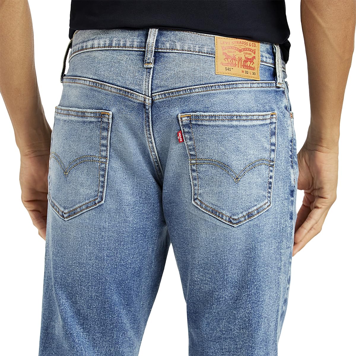 Levi's Men's Regular Mid Rise Jeans (A6635-0025_Blue