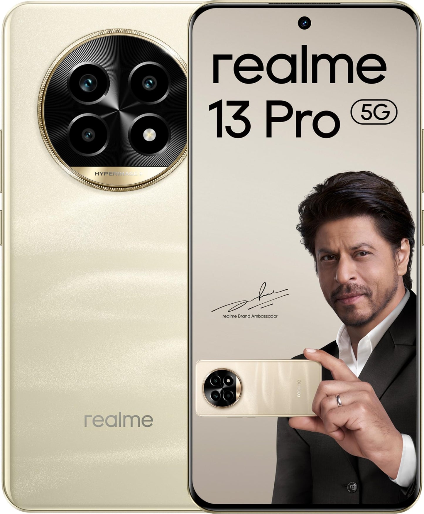 realme 13 Pro 5G (Monet Gold,8GB+128GB)