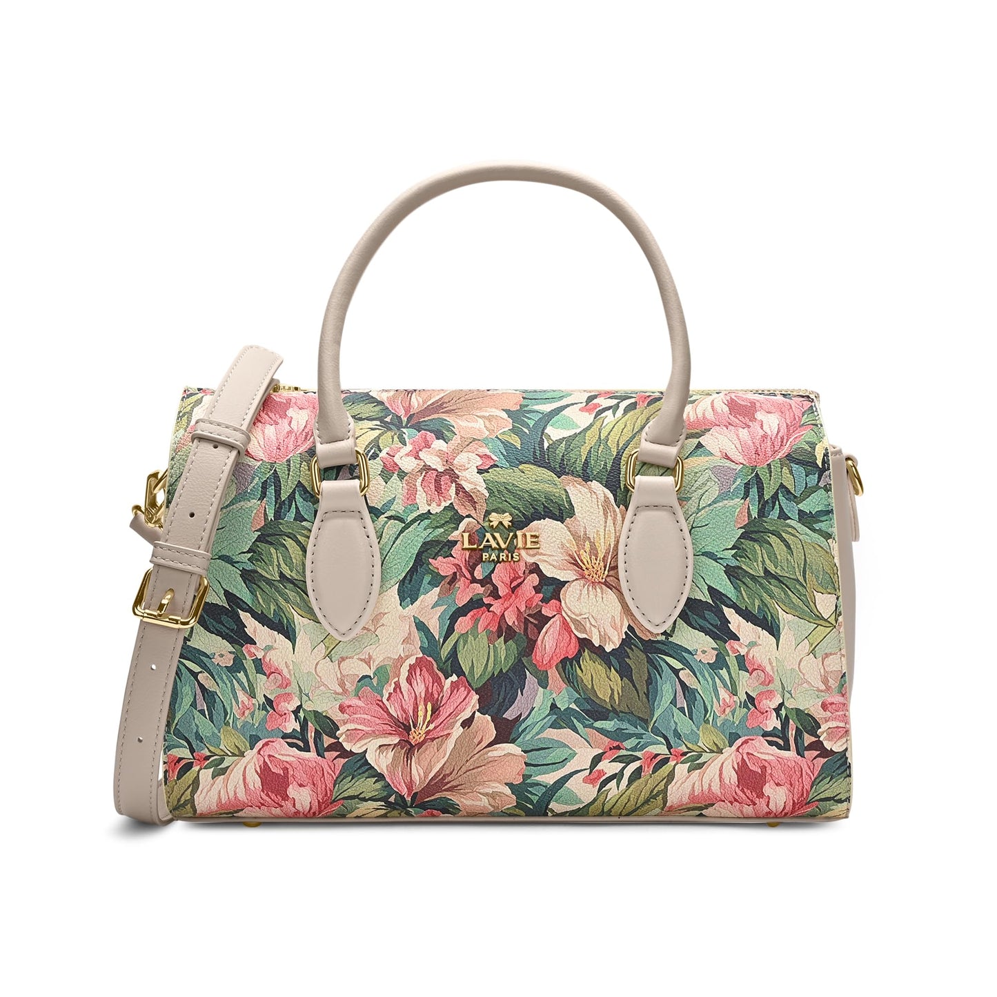 LAVIE PARIS Women's Fleur Medium Satchel Bag | Satchel Handbag for Work | Ladies Purse | Stylish Shoulder Bag | Gift for Women