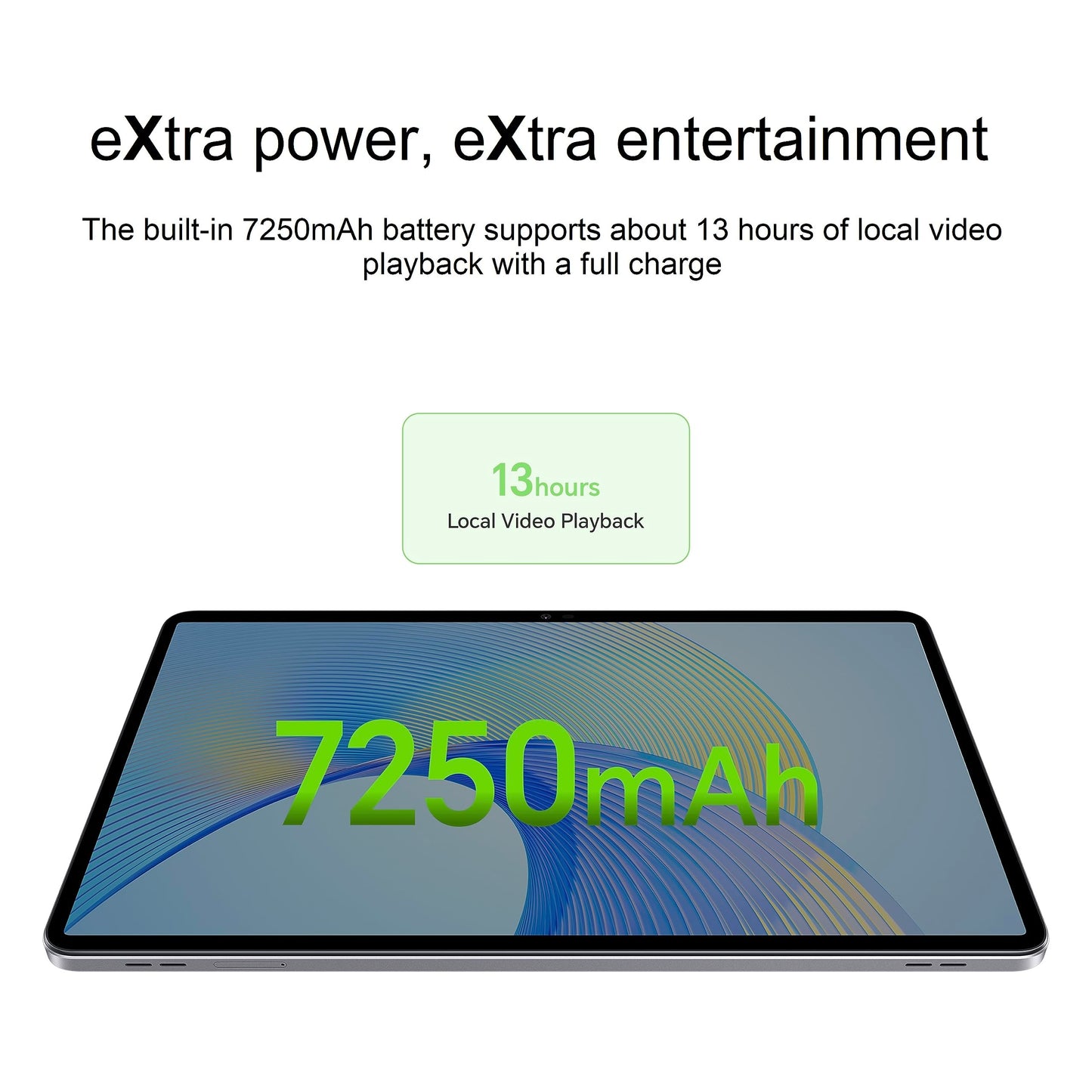 HONOR Pad X9 with Free Flip-Cover 11.5-inch (29.21 cm) 2K Display, Snapdragon 685, 7GB (4GB+3GB RAM Turbo), 128GB Storage, 6 Speakers, Up-to 13 Hours Battery, Android 13, WiFi Tablet, Metal Body, Gray