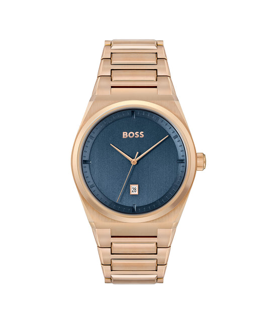 Hugo Boss Steer Analog Blue Dial Men's Watch-1513995