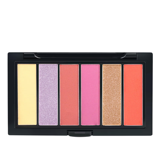 INSIGHT Show Time 6 Color Eyeshadow Palette | Matte Finish | Begginer Friendly | Easily Blendable | Day to Night Look - (Nude Hues) 15 g