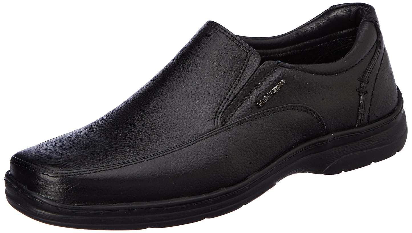 Hush Puppies Men's Taylor Formal Shoe Slip On E (8556546_Black_9 UK)