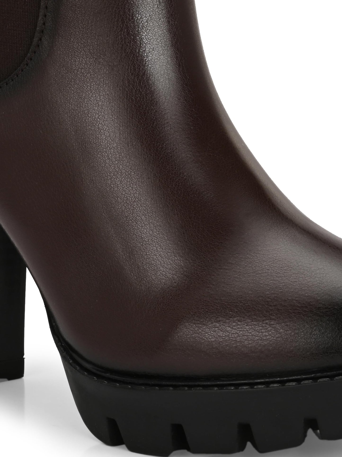 Delize Brown Women Knee ankle boots 63210-39