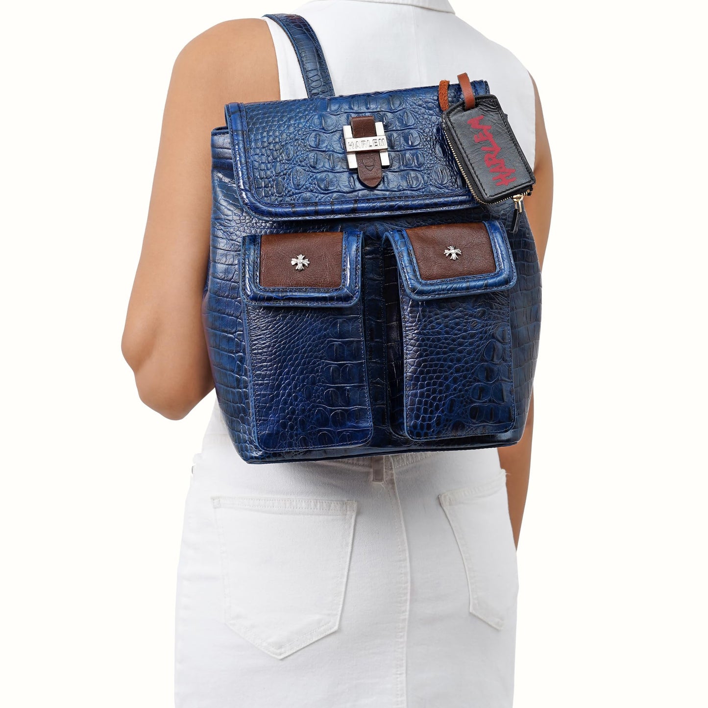 HIDESIGN Genuine Leather Womens Backpack