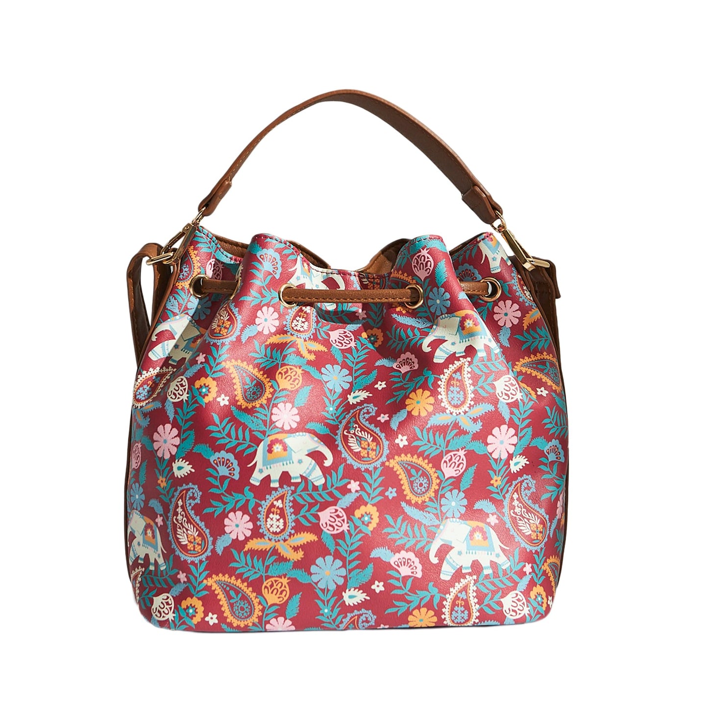 Chumbak Crossbody Sling Bag for Women | Stylish Printed Canvas Box Sling bag | Multipurpose Daily use Bag for Office/College/Travel