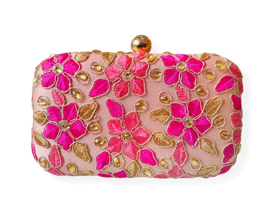 DUCHESS Women' Pink Clutch