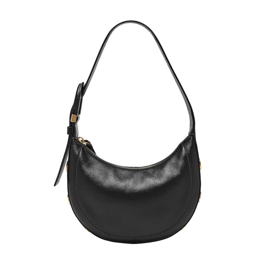 Fossil Harwell Black Hobo Bag ZB1916001