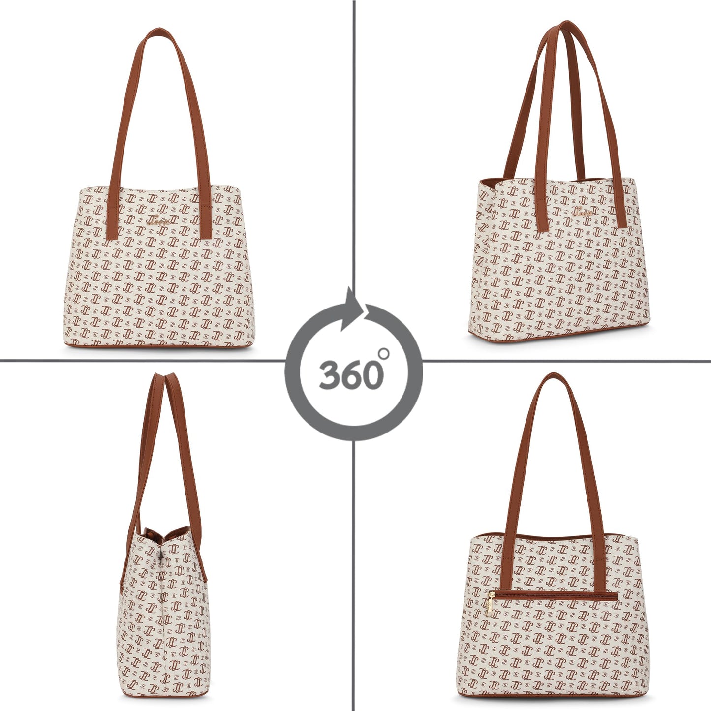 Lavie Women's Mono LL Nicole 2C Satchel Handbag for Women | Satchel Bag for Work | Ladies purse | Stylish Shoulder Bag | Gift For Women