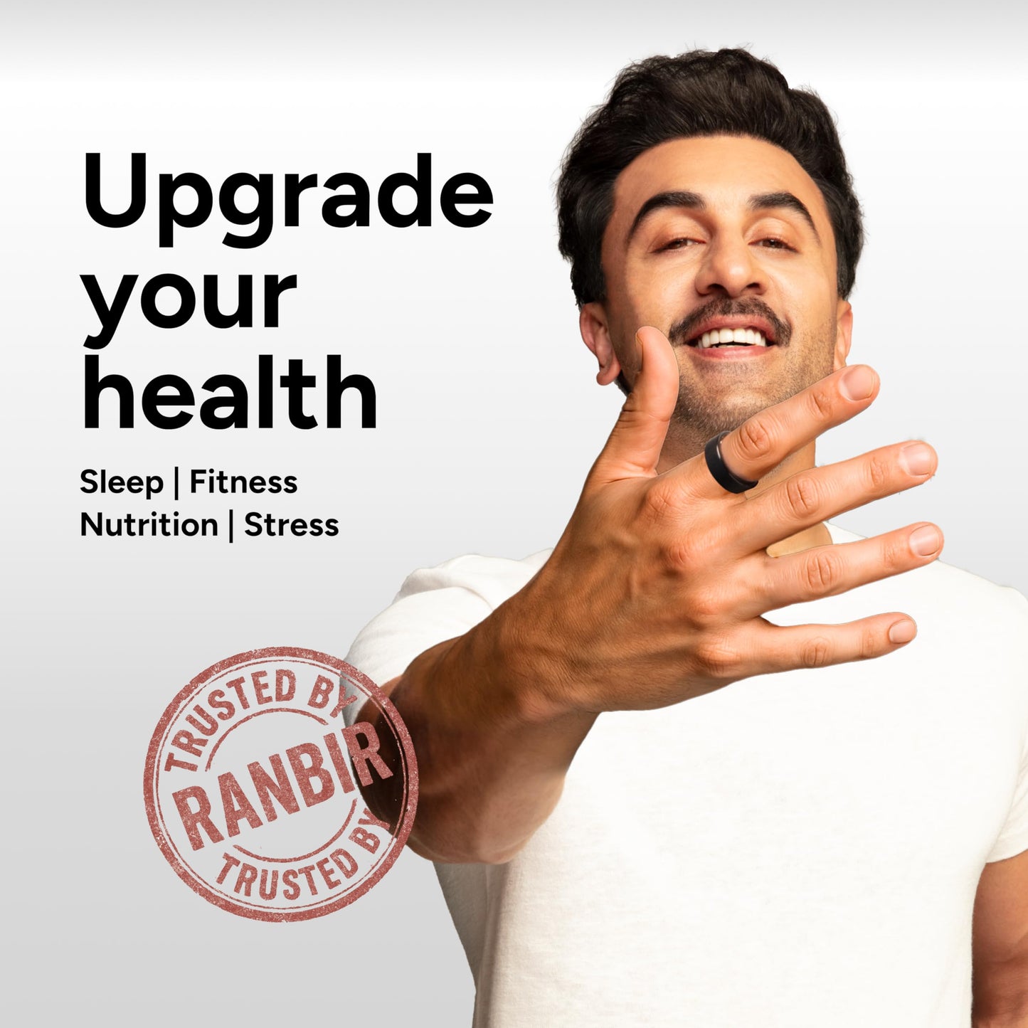 Gabit Smart Ring | Sleep, Fitness, Nutrition, Stress | Buy Sizing Kit First | AI Health Coach, 30+ Workout Modes, Recovery, HRV, Period Tracking | Smart Ring for Women & Men | Titanium, Rose Gold 11