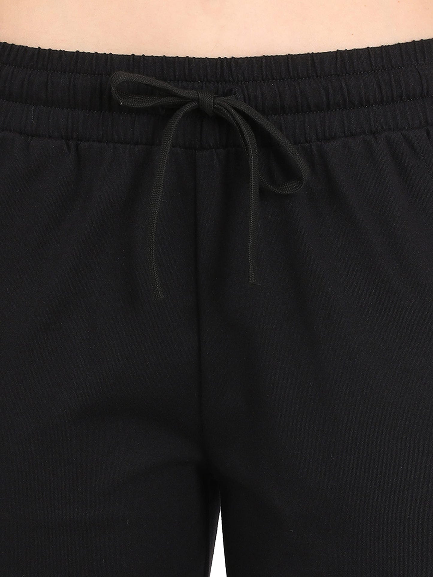 Jockey Women's Shorts (AW23_Black_Large)