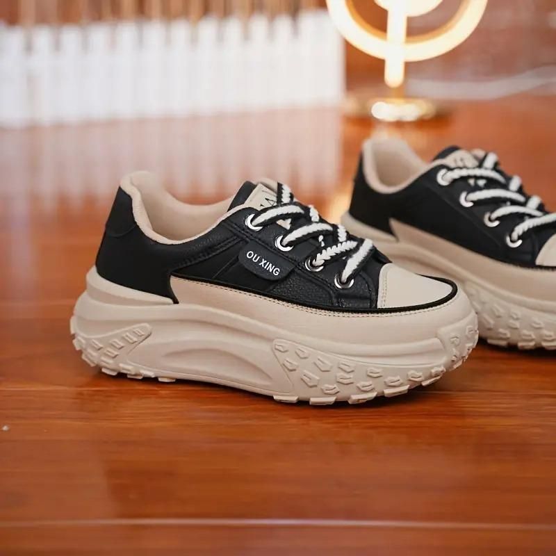 Women's Casual Sneaker Shoes Black