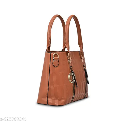 QIARRA Women Maroon Hobo Bag – Premium Synthetic Leather with Zipper, Casual & Stylish