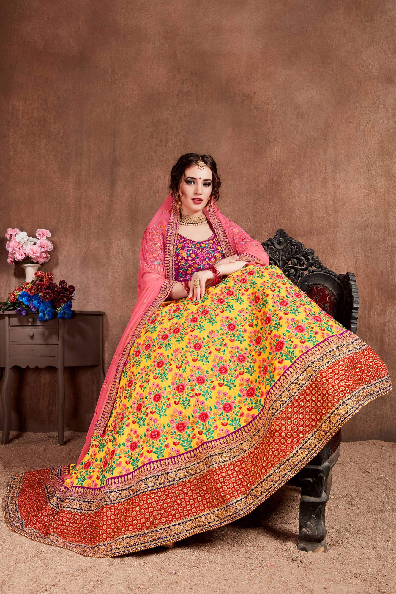 Zeel clothing silk lehenga choli sales