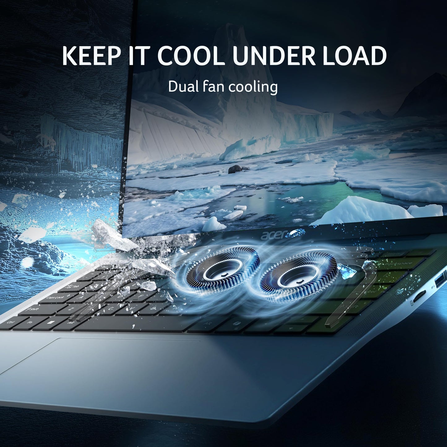 acer Aspire 14, 13th Gen, Intel Core i7-13620H Processors, 16 GB RAM, 512 GB SSD, Full HD IPS, 14"/35.56 cm, Windows 11 Home, MSO, Pure Silver, 1.44 kg, AS14H-53, Backlit KB, Thin and Light Laptop