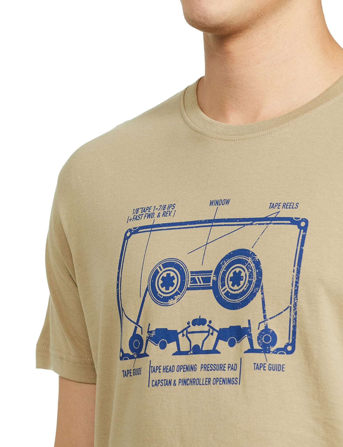 Max Cotton Men Graphic Printed Slim Fit T-Shirt_CABCPA22P911STGREY_L Grey