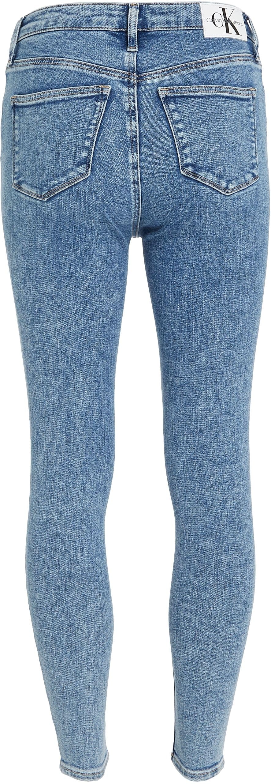 Calvin Klein Womens Blue Color Jeans (26)