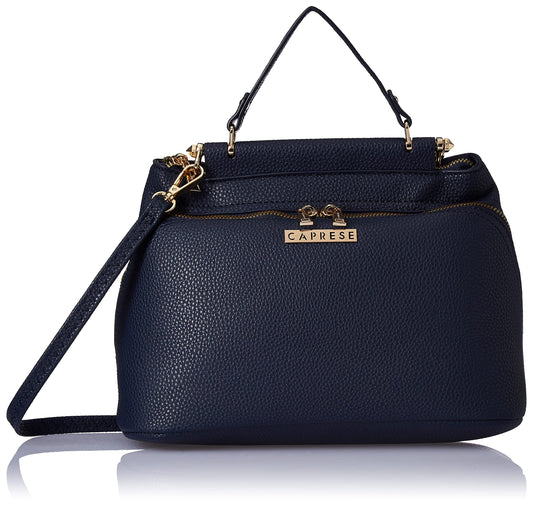 Caprese womens FERNANDA S Small NAVY Satchel