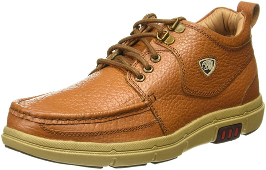 Red Chief Men's Elephant Tan Leather Casual Shoes (RC2104) UK 10