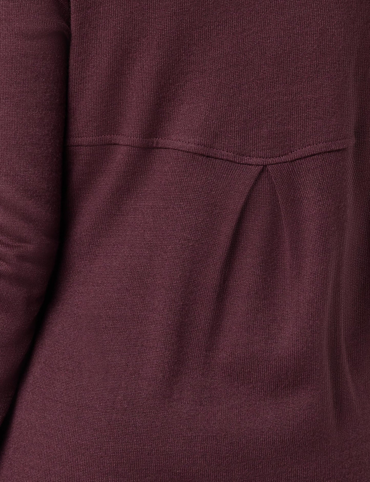 Max Women's Acrylic Casual Shrug Sweater (SRG2603_Wine_S)