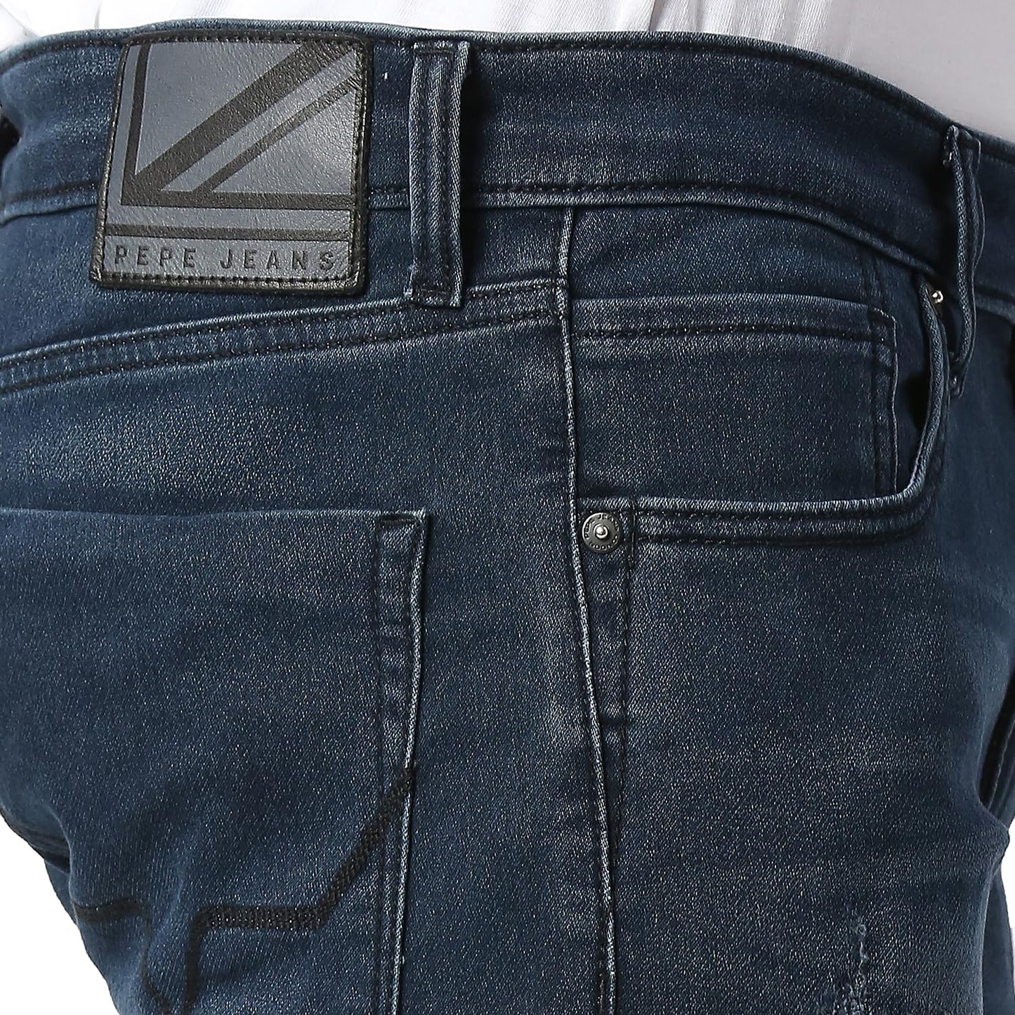 Pepe Jeans Men's Chino Shorts (PM801027M14_Blue_30)