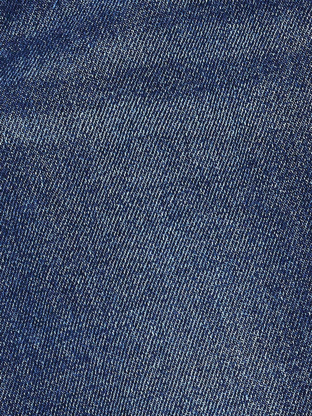 Max Girls Washed Distressed Jeans (Blue_6-8 Y)