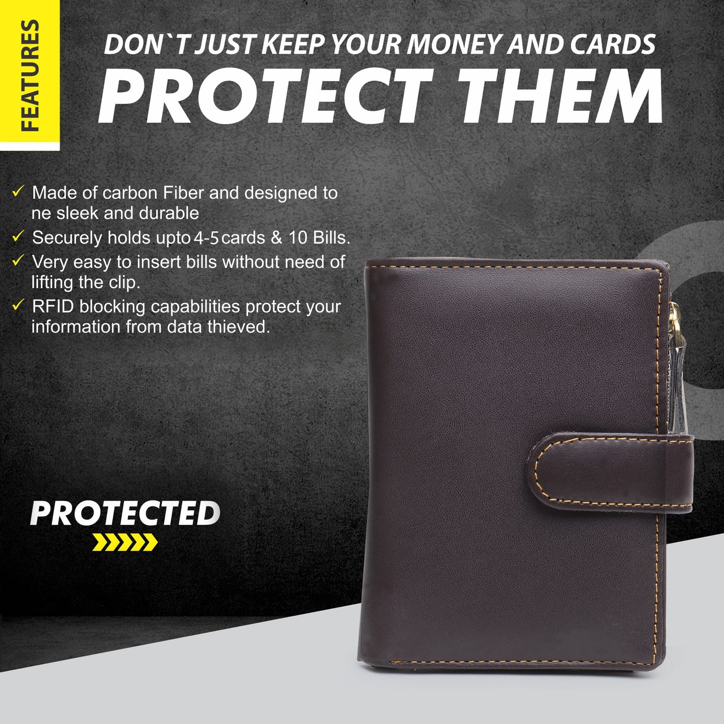 TnW Designer Zipper Wallet for Girls/Women