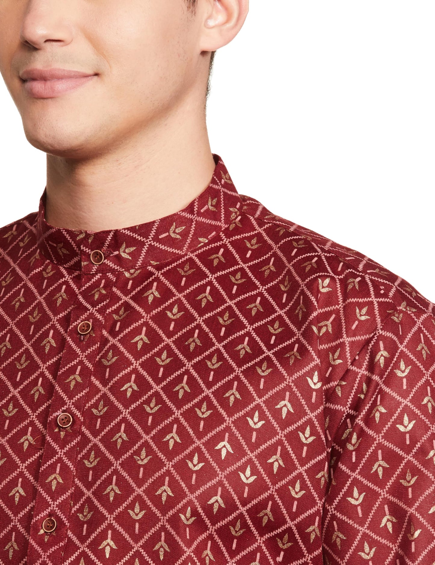 Luxrio Kurta Set with Pyjamas for Men Long Regular Fit(KTSETLN-27-40)