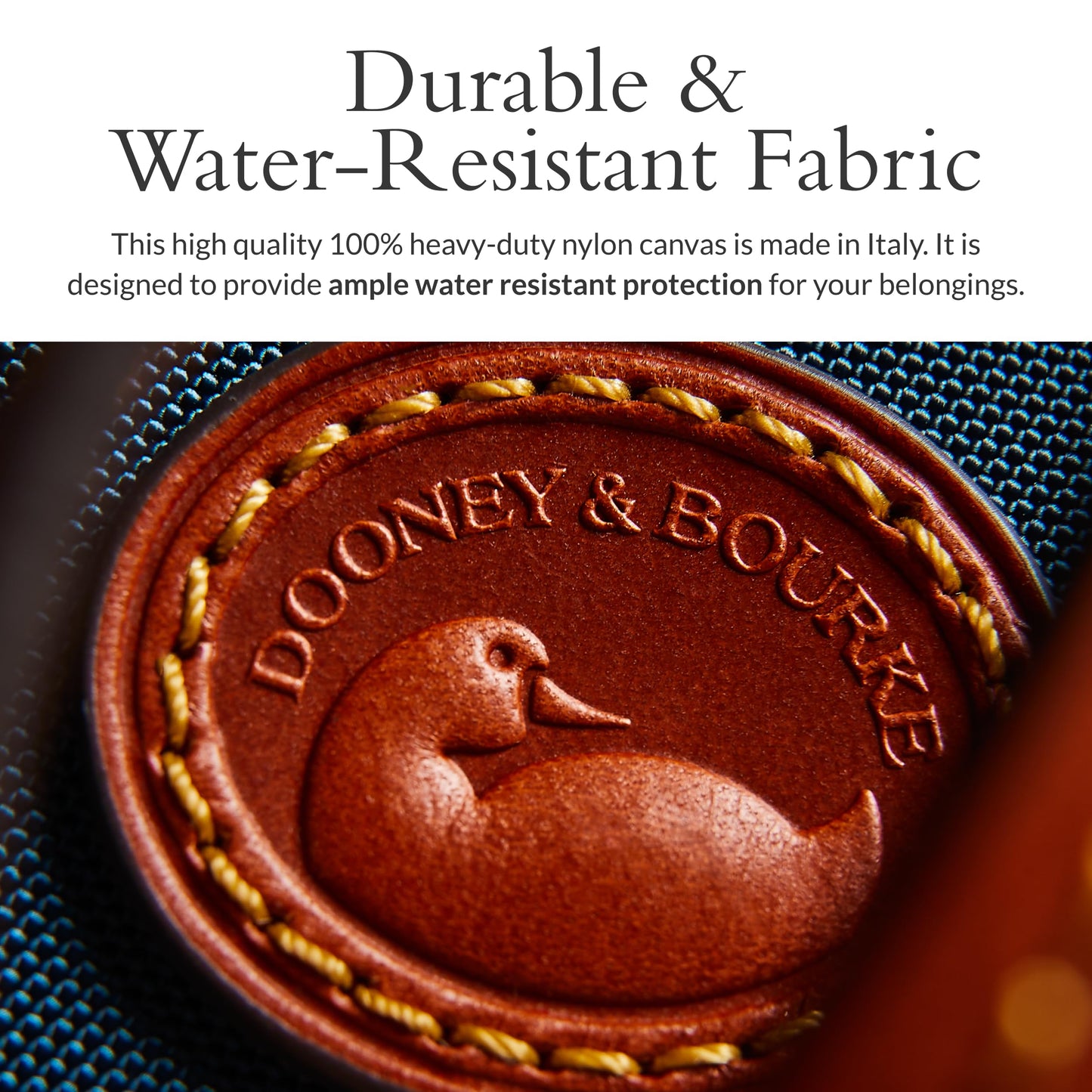 Dooney & Bourke Large Nylon Erica Hobo Navy