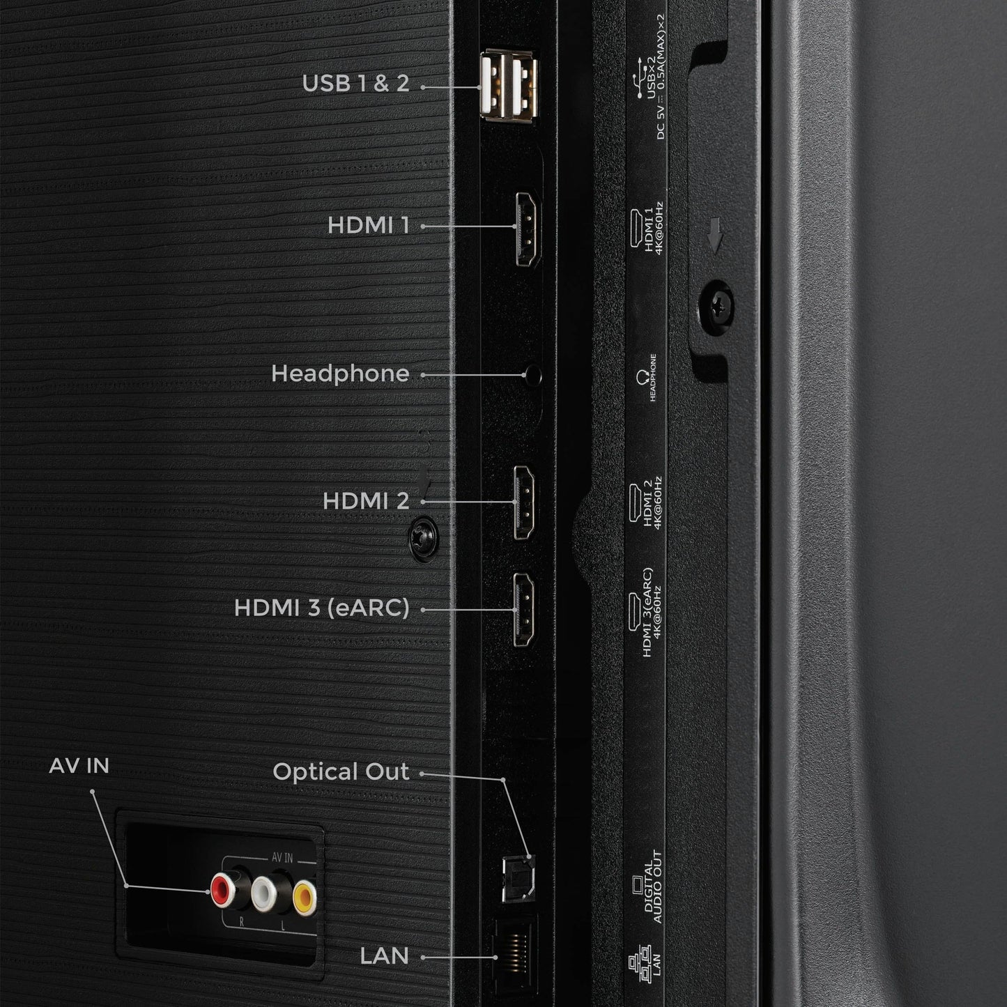 Vu 139cm (55 inches) Vibe Series 4K QLED Smart Google TV 55VIBE-DV