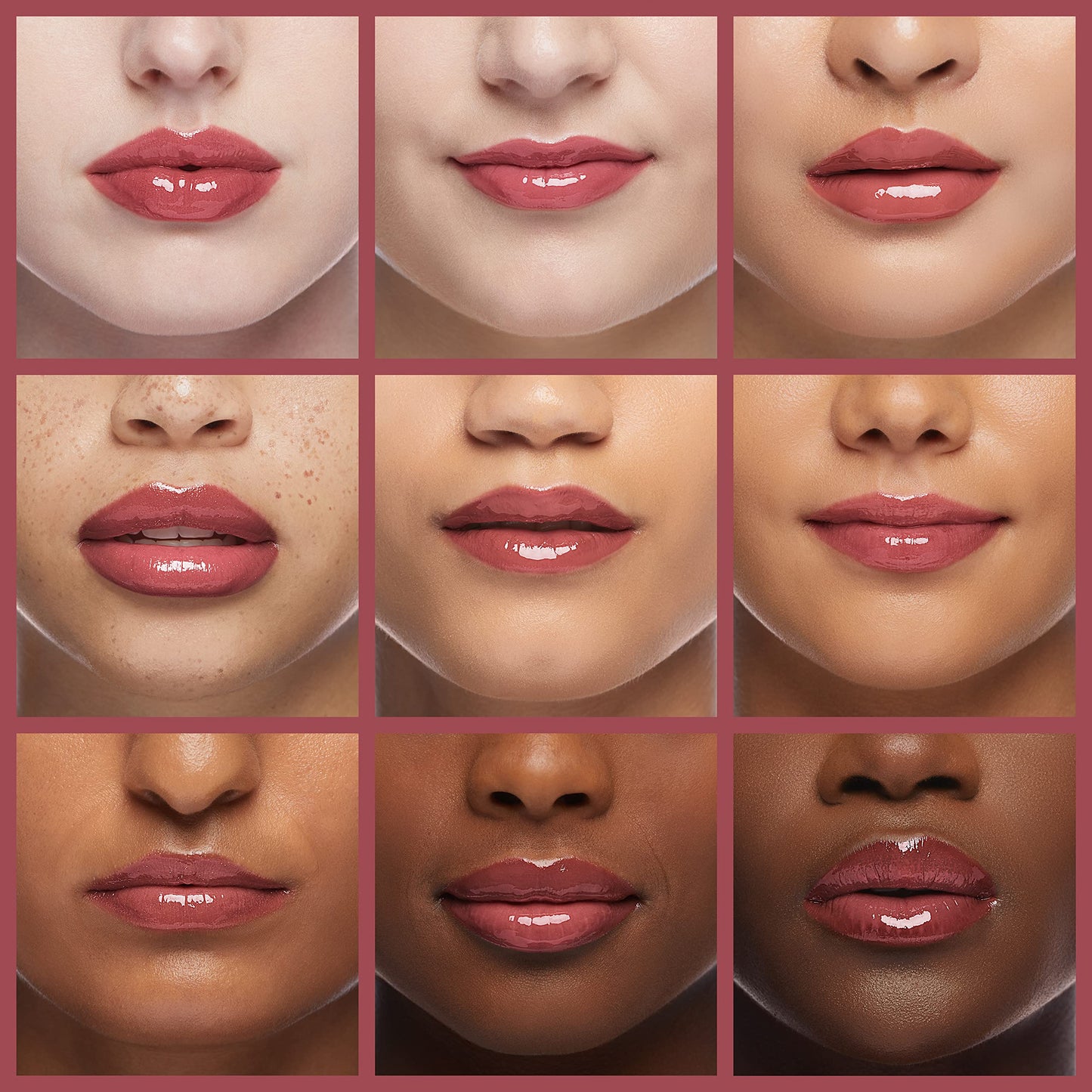 Peripera Ink Glasting Lip Gloss | Non-Sticky, High-Shine, 4XL Wand For Easy Application, Comfortable, Plumping, Fuller-Looking Lips, Moisturizing, Long-Lasting, Vegan (003 CHILLING ROSY)