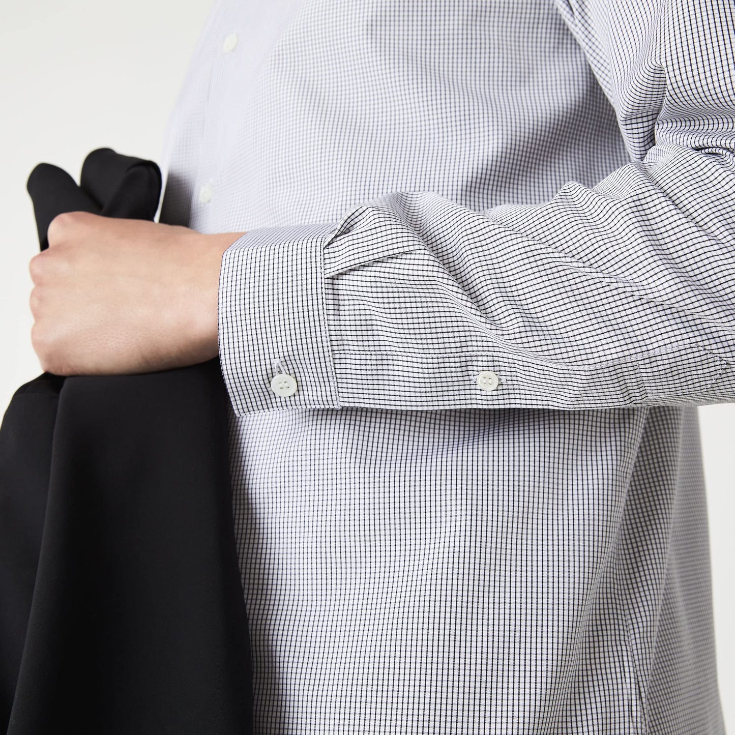 Lacoste Men's Regular Fit Shirt (Grey)