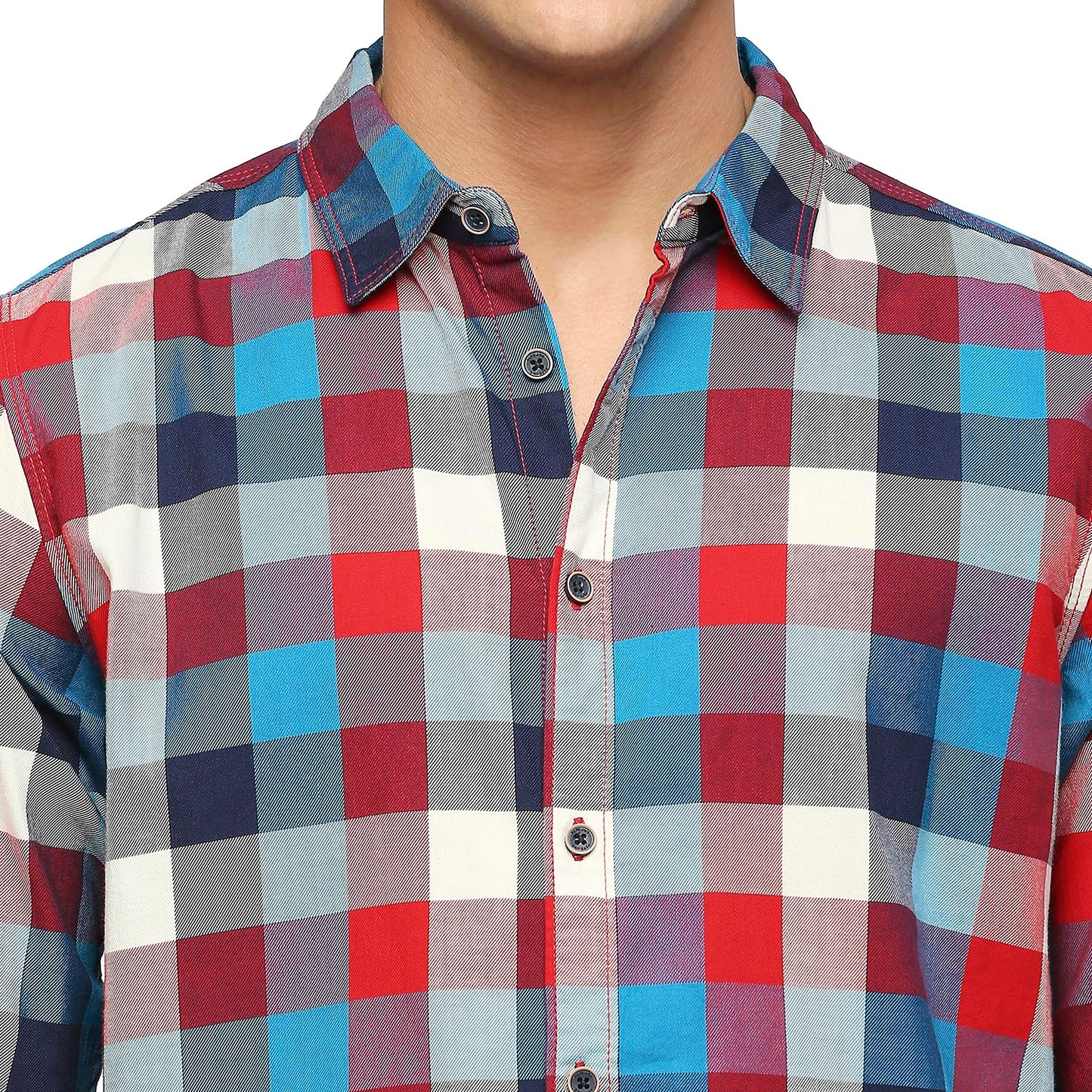 Pepe Jeans Men's Regular Fit Checked Shirts